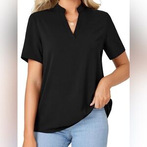Women's V Neck Blouse